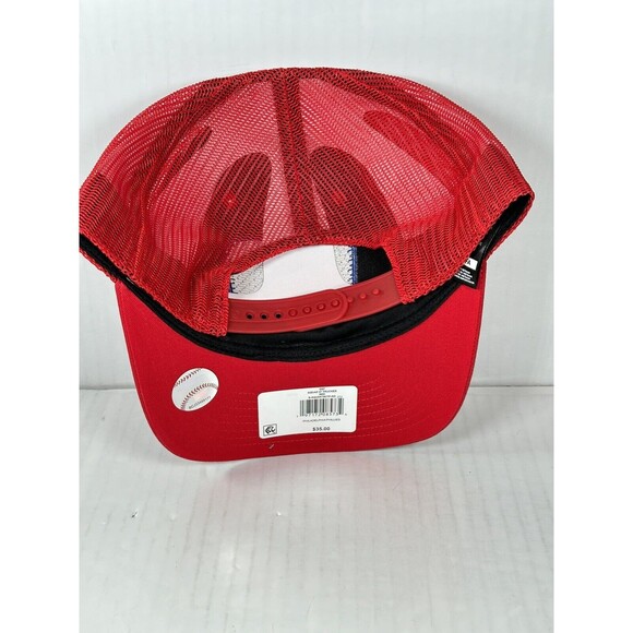 Philadelphia Philles Hat Red 47 Brand Trucker Adjustable Snapback Squad Cap MLB - Picture 4 of 4